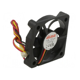 Ventilator DC axial 12V 50x50x10mm 28,21dBA EBR 2,63mmH2O | Electronic-mag.ro | Componente Electronice