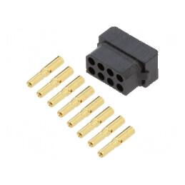 Conector cablu-cablu/PCB mufă mamă PIN 8 Datamate L-Tek 800V | Electronic-mag.ro | Componente Electronice