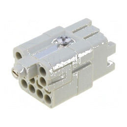 Conector HDC inserturi contact mamă CQ PIN 13 12 PE | Electronic-mag.ro | Componente Electronice