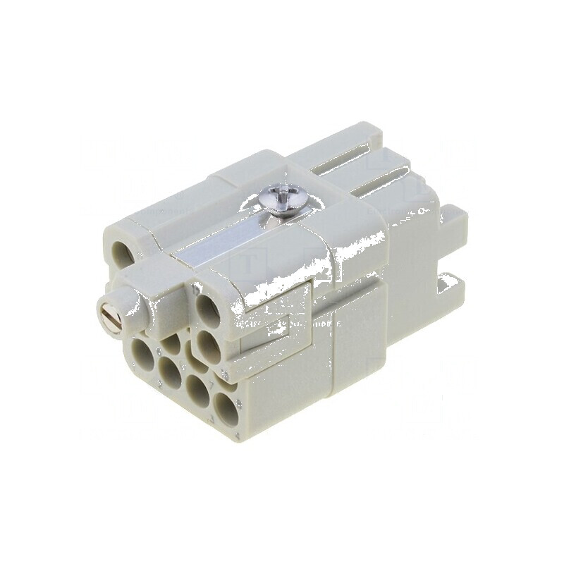 Conector HDC inserturi contact mamă CQ PIN 13 12 PE | Electronic-mag.ro | Componente Electronice