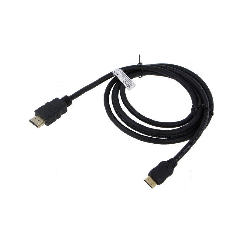 Cablu HDMI 2.0 HDCP 2.2, 1m, mini HDMI mufă, PVC | Electronic-mag.ro | Componente Electronice Cablu HDMI 2.0 HDCP 2.2, 1m, mini HDMI mufă, PVC | Electronic-mag.ro | Componente Electronice