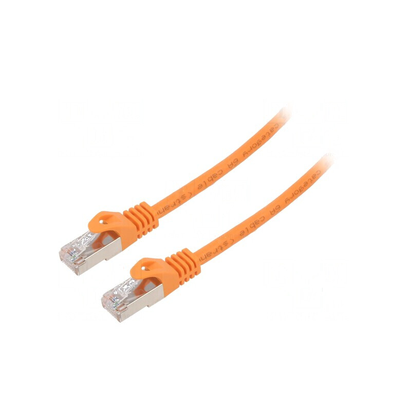 Cablul Patch Cord S/FTP 6a LSZH Portocalie 5m 27AWG | Electronic-mag.ro | Componente Electronice Cablul Patch Cord S/FTP 6a LSZH Portocalie 5m 27AWG | Electronic-mag.ro | Componente Electronice