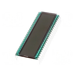 Afişaj LCD 7 segmente STN 6 digiţi 20÷70°C | Electronic-mag.ro | Componente Electronice