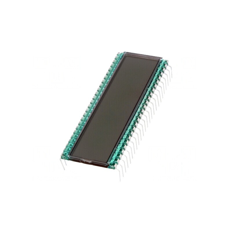 Afişaj LCD 7 segmente STN 6 digiţi 20÷70°C | Electronic-mag.ro | Componente Electronice
