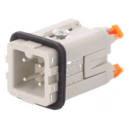 Conector HDC tată CKSH PIN 4 3 PE 10A | Electronic-mag.ro | Componente Electronice