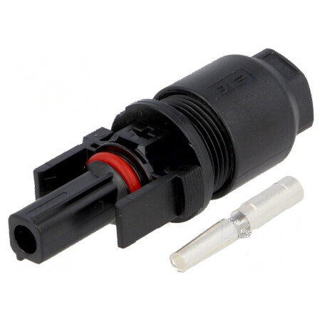 Conector solari mamă 4mm2 cu contacte crimpat SOLARLOK | Electronic-mag.ro | Componente Electronice
