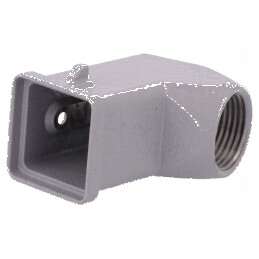 Carcasă conectori HDC CKA M20 gri 21.21 | Electronic-mag.ro | Componente Electronice