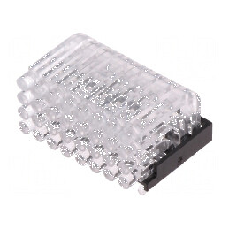 Tub LED rotund Ø2mm unghi 32 pentru PCB | Electronic-mag.ro | Componente Electronice