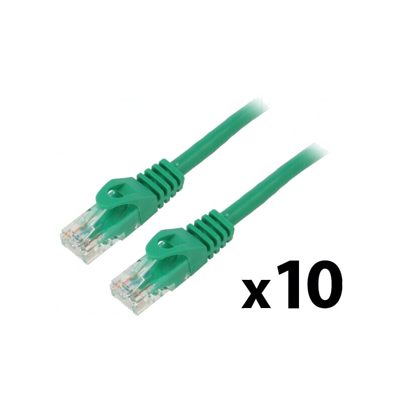 Cablul patch U/UTP 5e 0,5m CCA PVC verde 26AWG | Electronic-mag.ro | Componente Electronice Cablul patch U/UTP 5e 0,5m CCA PVC verde 26AWG | Electronic-mag.ro | Componente Electronice