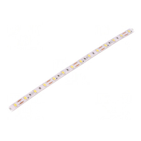 Bandă LED alb rece 5630 12V 60 LED/m 10mm PCB alb IP20 | Electronic-mag.ro | Componente Electronice