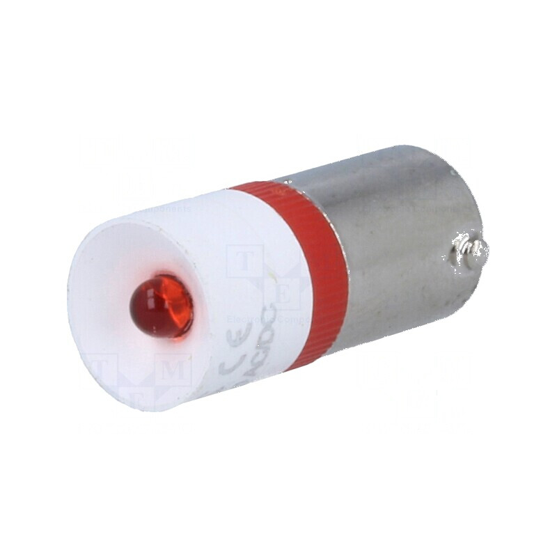Lampă LED roșie BA9S 230V AC | Electronic-mag.ro | Componente Electronice Lampă LED roșie BA9S 230V AC | Electronic-mag.ro | Componente Electronice