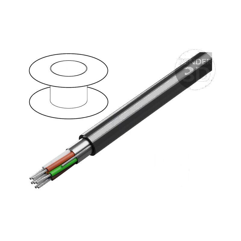 Cablu RS232 7x24AWG Ecranat Folie Al-PET PVC | Electronic-mag.ro | Componente Electronice Cablu RS232 7x24AWG Ecranat Folie Al-PET PVC | Electronic-mag.ro | Componente Electronice