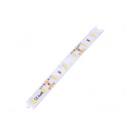 Bandă LED alb cald 2835, 60 LED/m, 10mm, IP64, 120°, 12W/m, 12VDC | Electronic-mag.ro | Componente Electronice