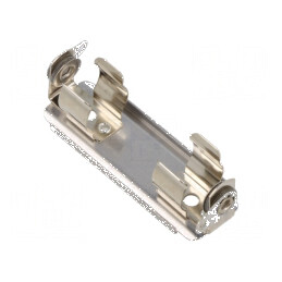 Suport AA R6 cu urechi pentru lipire - 1 înşurubare | Electronic-mag.ro | Componente Electronice