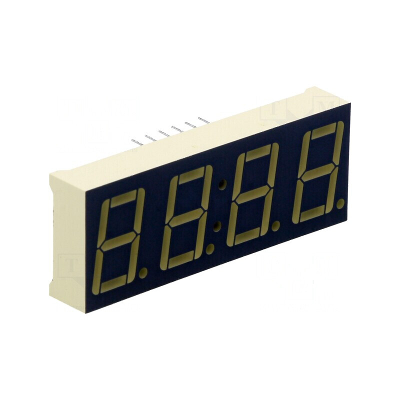 Afişaj LED 7 segmente 14,2mm roşu anodizat Nr.car 4 | Electronic-mag.ro | Componente Electronice Afişaj LED 7 segmente 14,2mm roşu anodizat Nr.car 4 | Electronic-mag.ro | Componente Electronice