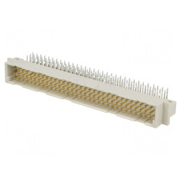 Conector DIN 41612 Soclu Tip C Tată PIN 96 THT Aurit | Electronic-mag.ro | Componente Electronice