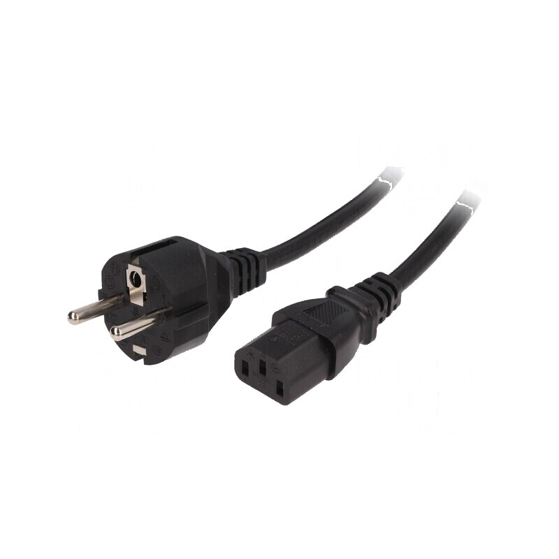 Cablu 3x1mm2 CEE 7/7 mufă IEC C13 mamă 1,5m negru PVC | Electronic-mag.ro | Componente Electronice Cablu 3x1mm2 CEE 7/7 mufă IEC C13 mamă 1,5m negru PVC | Electronic-mag.ro | Componente Electronice