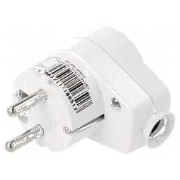 Conector alimentare AC 2P PE 250VAC tată mamă | Electronic-mag.ro | Componente Electronice