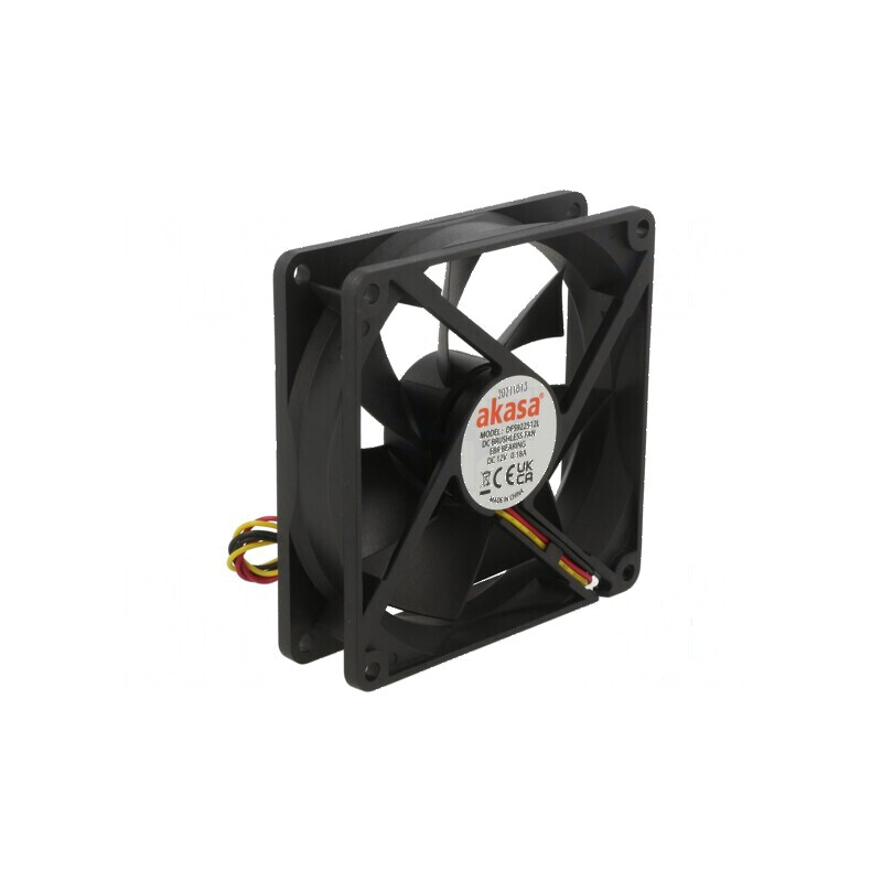Ventilator DC axial 12V 92x92x25mm 23,8dBA EBR 1,83mmH2O | Electronic-mag.ro | Componente Electronice Ventilator DC axial 12V 92x92x25mm 23,8dBA EBR 1,83mmH2O | Electronic-mag.ro | Componente Electronice