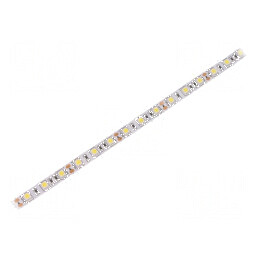 Bandă LED alb rece 5050 12V 60 LED/m 10mm PCB alb IP20 | Electronic-mag.ro | Componente Electronice