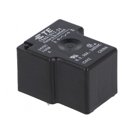 Releu electromagnetic SPST-NO 24VDC 30A T9A PCB 1W | Electronic-mag.ro | Componente Electronice