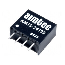 Convertor DC/DC 1W 21,6-26,4V la 12V 83mA | Electronic-mag.ro | Componente Electronice