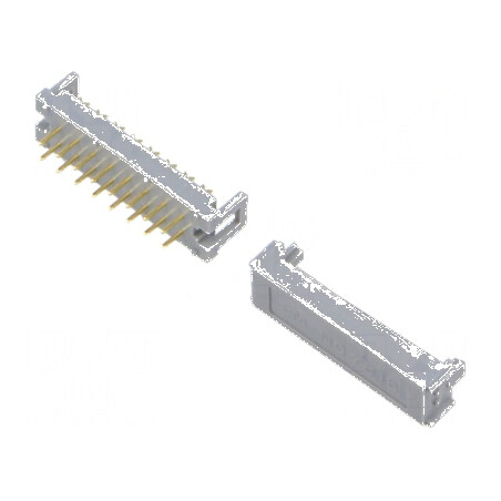 Conector IDC PIN 16 THT pentru PCB, cablu bandă 1,27mm | Electronic-mag.ro | Componente Electronice