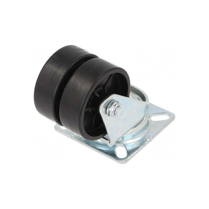 Roată de transport 50mm cu roți duble 80kg | Electronic-mag.ro | Componente Electronice Roată de transport 50mm cu roți duble 80kg | Electronic-mag.ro | Componente Electronice