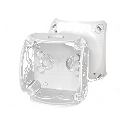 Carcasă cutie de conexiuni IP66 84mm x 84mm x 55mm | Electronic-mag.ro | Componente Electronice
