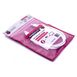 Cablu de conectare alb 1m | Electronic-mag.ro | Componente Electronice