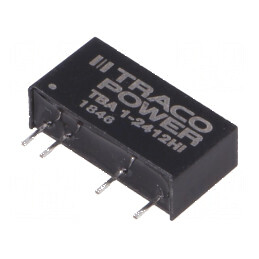 Convertor DC/DC 1W 21,6-26,4V la 12VDC 84mA | Electronic-mag.ro | Componente Electronice