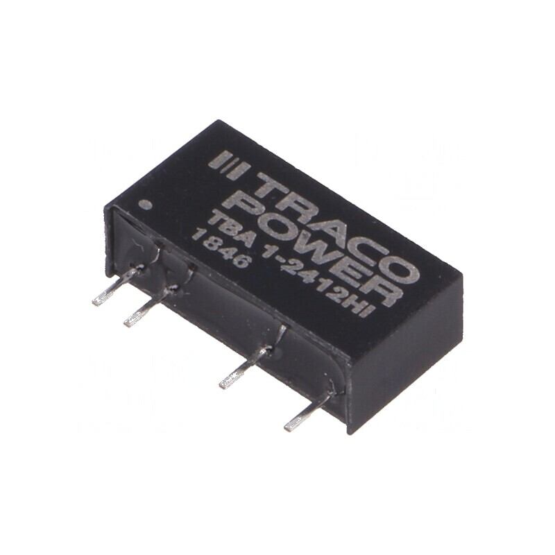 Convertor DC/DC 1W 21,6-26,4V la 12VDC 84mA | Electronic-mag.ro | Componente Electronice Convertor DC/DC 1W 21,6-26,4V la 12VDC 84mA | Electronic-mag.ro | Componente Electronice