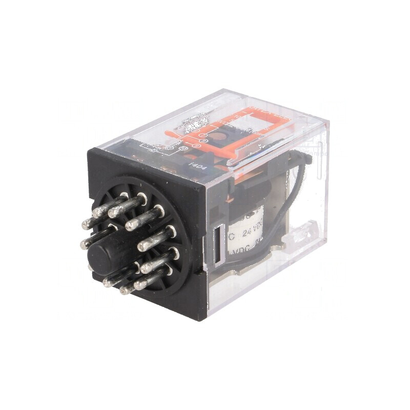 Releu electromagnetic 3PDT 24VDC 10A soclu | Electronic-mag.ro | Componente Electronice Releu electromagnetic 3PDT 24VDC 10A soclu | Electronic-mag.ro | Componente Electronice