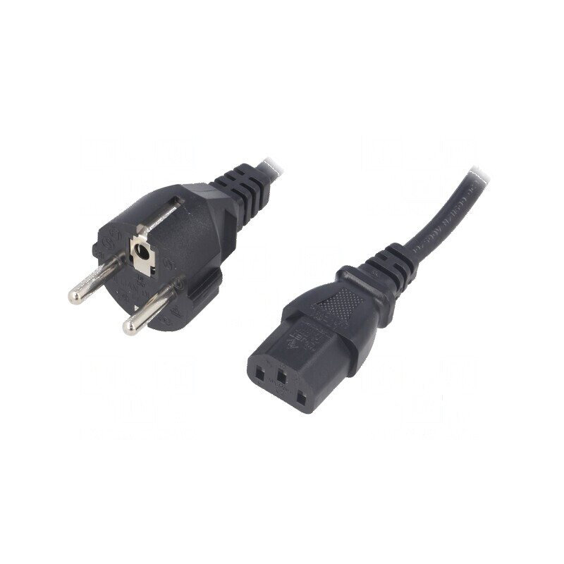 Cablu electric 3x0,75mm2 CEE 7/7 cu mufă IEC C13 mamă PVC 1,8m | Electronic-mag.ro | Componente Electronice Cablu electric 3x0,75mm2 CEE 7/7 cu mufă IEC C13 mamă PVC 1,8m | Electronic-mag.ro | Componente Electronice