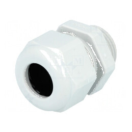 Intrare cablu M20 IP68 10-14mm termoplast gri | Electronic-mag.ro | Componente Electronice