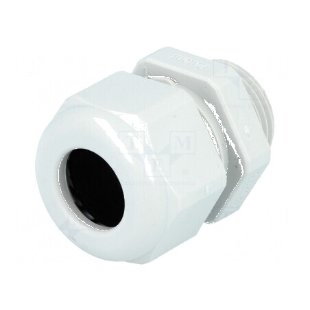 Intrare cablu M20 IP68 10-14mm termoplast gri | Electronic-mag.ro | Componente Electronice
