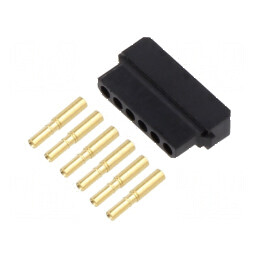 Conector cablu-cablu/PCB mufă mamă PIN 6 Datamate L-Tek 800V | Electronic-mag.ro | Componente Electronice