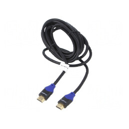 Cablu HDMI 2.0 1,8m negru PVC | Electronic-mag.ro | Componente Electronice