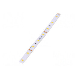 Bandă LED alb cald 2835, 60 LED/m, 8mm, IP64, 120°, 6W/m, 12VDC | Electronic-mag.ro | Componente Electronice