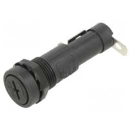 Clemă 6,3x32mm 15A 250VAC UL94V-0 PBT cu Orificiu Ø13,2mm | Electronic-mag.ro | Componente Electronice