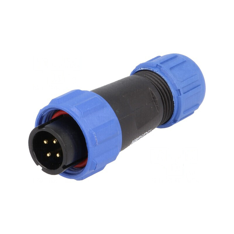 Mufă SP13 tată 4 PIN IP68 5A lipire pe cablu 200V | Electronic-mag.ro | Componente Electronice Mufă SP13 tată 4 PIN IP68 5A lipire pe cablu 200V | Electronic-mag.ro | Componente Electronice