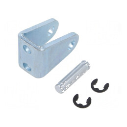 Ochi drept 12÷16mm cu inele de siguranţă x2 şi bolţ | Electronic-mag.ro | Componente Electronice