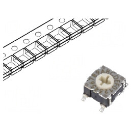 Întrerupător codificare HEX/BCD Pozitiv 16 SMT Rizol 10GΩ | Electronic-mag.ro | Componente Electronice