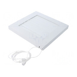 Grilaj de ventilație alb, dimensiuni 174x174x39mm | Electronic-mag.ro | Componente Electronice
