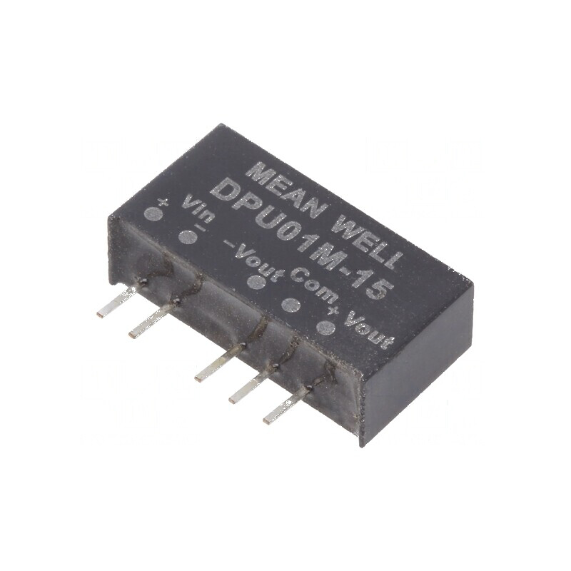 Convertor DC/DC 1W 10,8-13,2V la 15VDC și -15VDC | Electronic-mag.ro | Componente Electronice