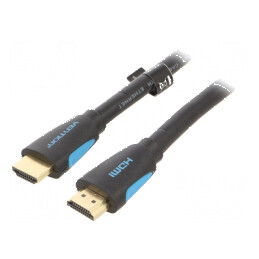 Cablu HDMI 2.0 2m Negru PVC 30AWG Mufă Duală | Electronic-mag.ro | Componente Electronice