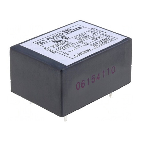 Filtru anti-interferenţe 250VAC 100nF 3,3nF 1,8mH THT | Electronic-mag.ro | Componente Electronice
