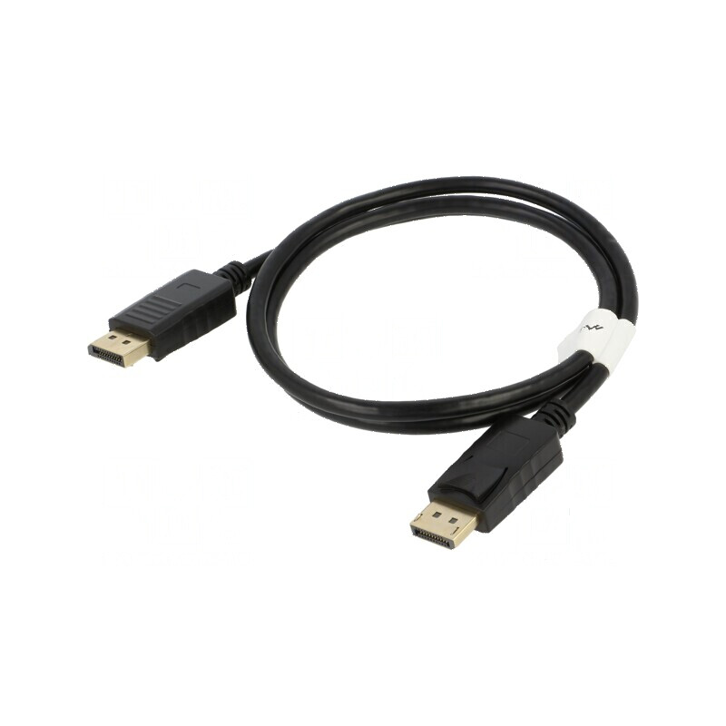 Cablu DisplayPort 1.2 - 1m, mufă DisplayPort ambele părţi | Electronic-mag.ro | Componente Electronice