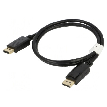 Cablu DisplayPort 1.2 - 1m, mufă DisplayPort ambele părţi | Electronic-mag.ro | Componente Electronice