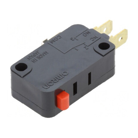 Microîntrerupător SNAP ACTION SPDT 0,1A/30VDC fără manetă | Electronic-mag.ro | Componente Electronice